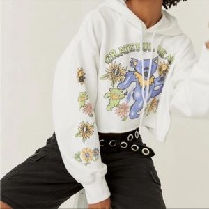 Grateful Dead Sunshine Daydreamer  cropped hoodie oversized extra small NWT